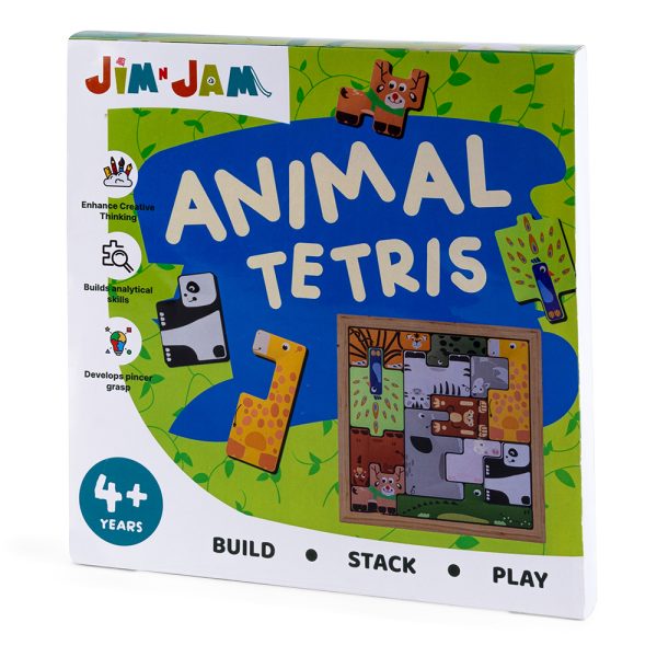 Animal Tetris Zoo Stack 6 1 - Jim n Jam