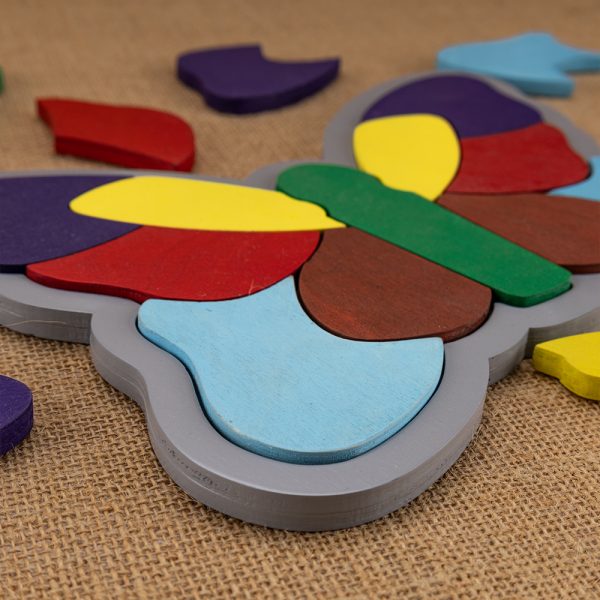 Butterfly Wooden Puzzle 7 - Jim n Jam