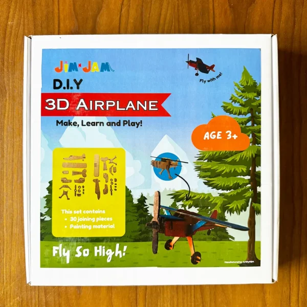 3D DIY Airplane Kit - Jim n Jam