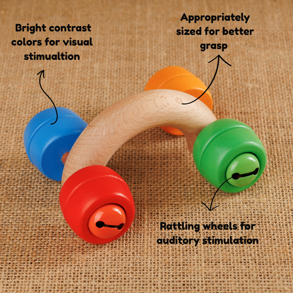 Vroometa Car Rattle - Jim N Jam