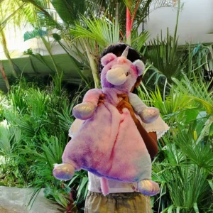 Stardust the Unicorn - Flat Plush Unicorn Toy for Dreamy Days