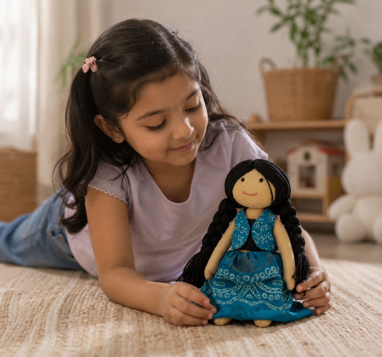 Mili Handmade Rag Doll for Kids - Image 3